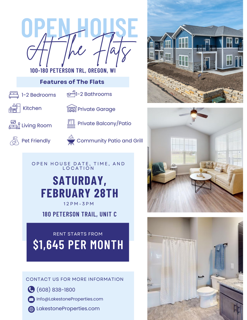 Oregon Apartment: 160 Peterson Trail