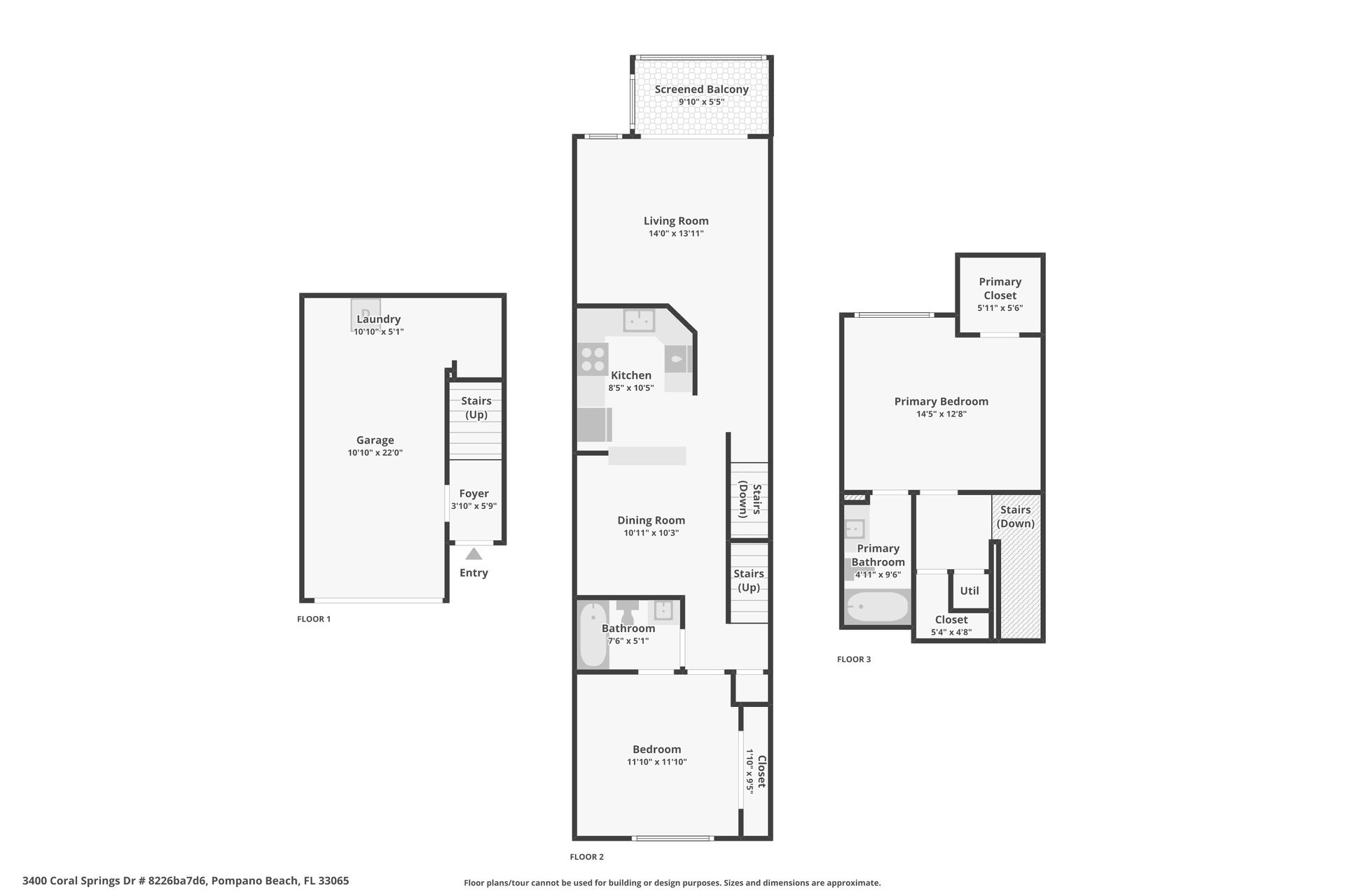 Coral Springs Townhome: 3400 Coral Springs Dr