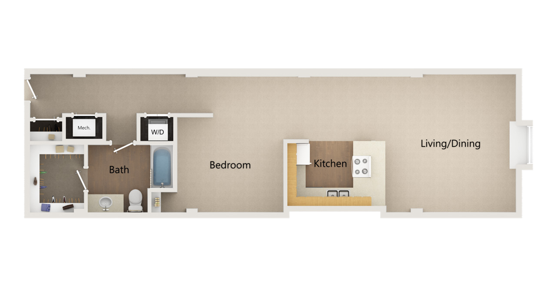 Kansas City Apartment: 1601 Walnut St