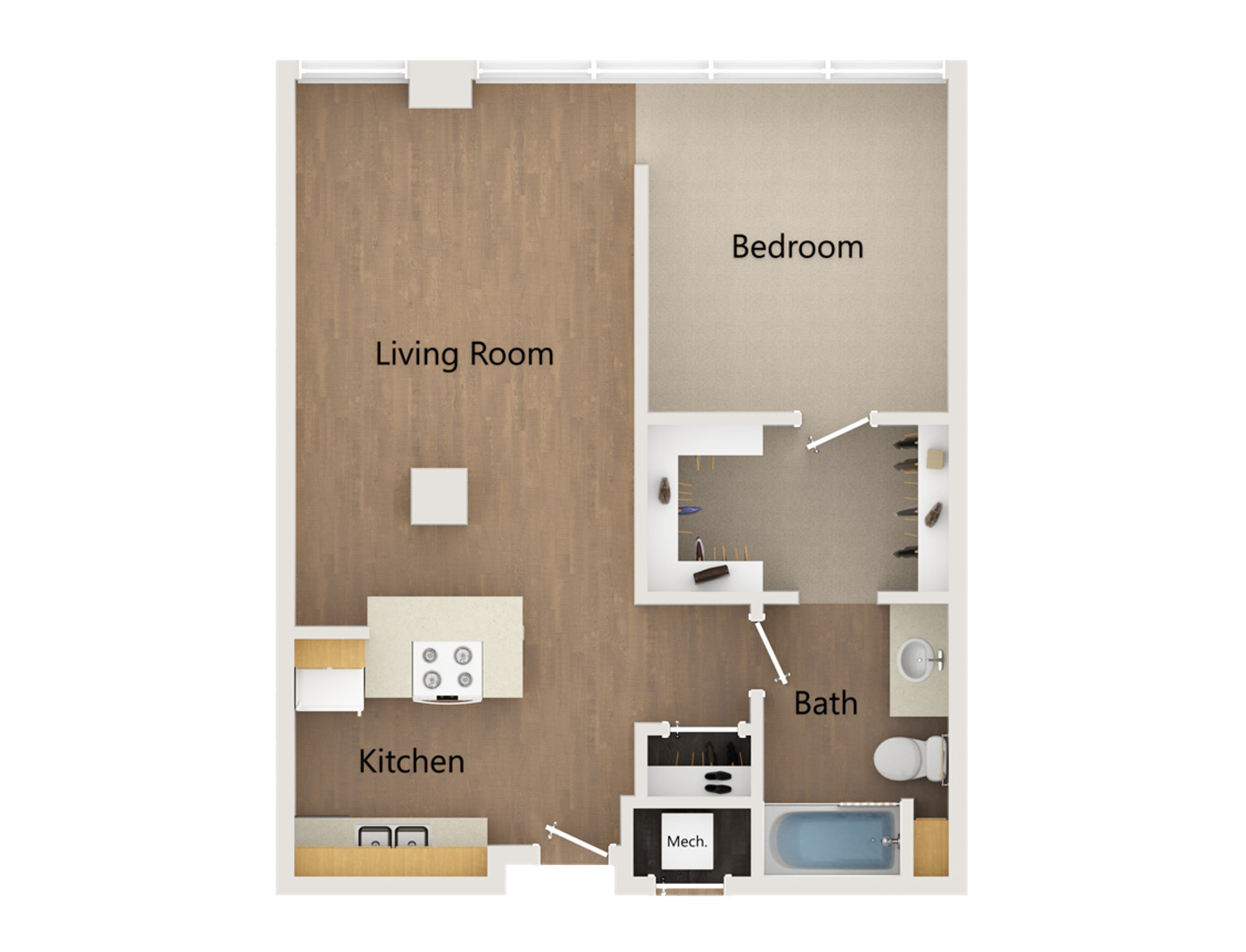 Kansas City Apartment: 1004 Baltimore Ave