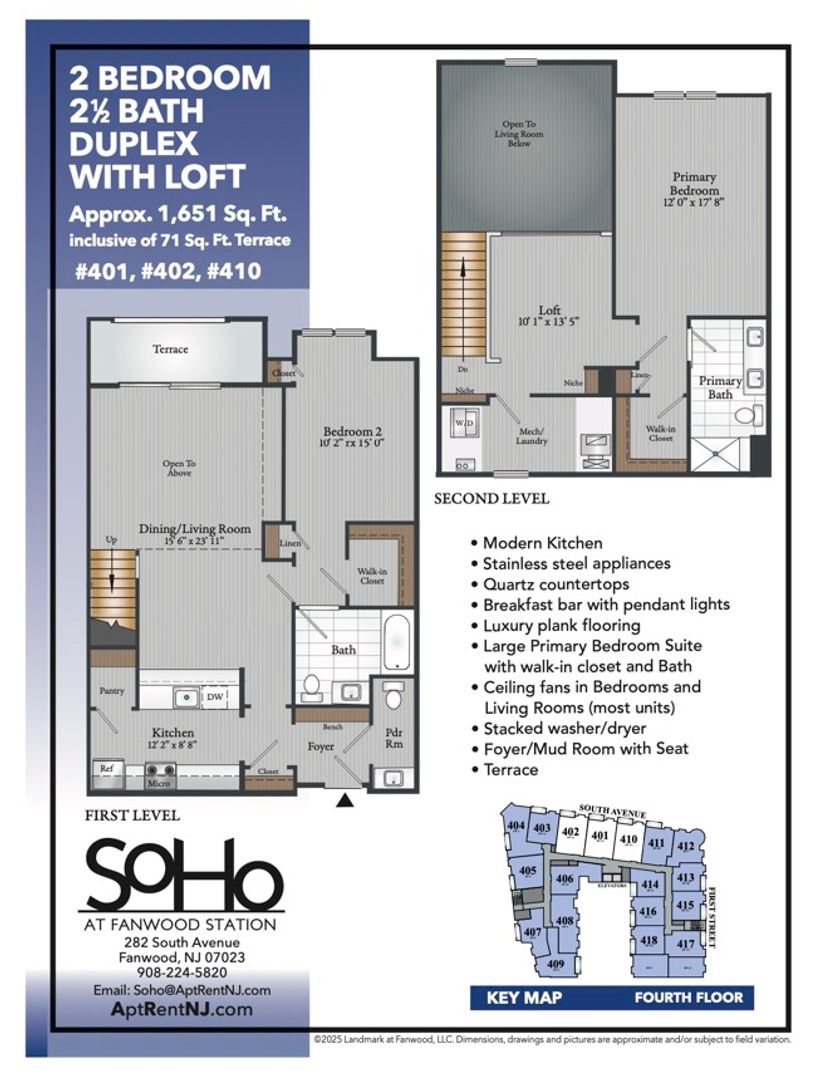 Fanwood Apartment: 282 South Ave