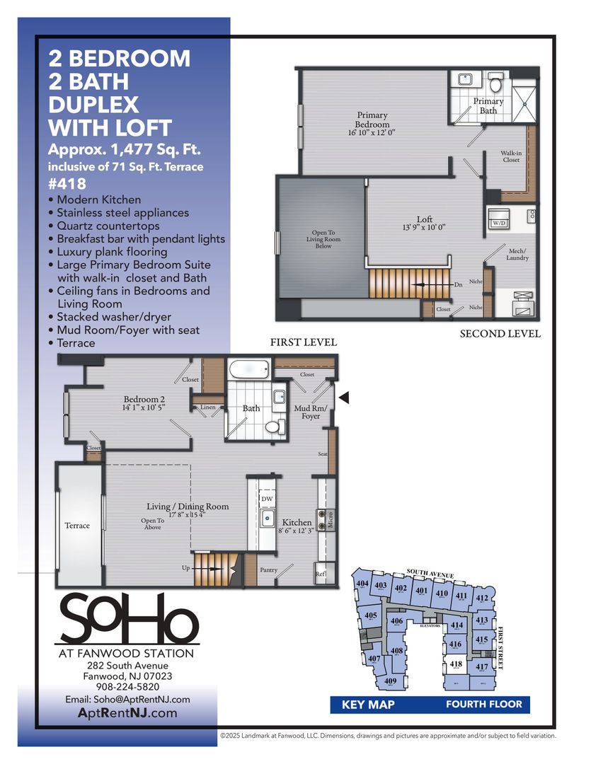 Fanwood Apartment: 282 South Ave