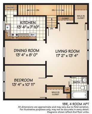 Largest One-Bedroom - Beautifully REMODELED KITCHEN & REMODELED BATHROOM - 2 walk-in closets - FLEXIBLE LEASE START DATE (You pick the date - LEASE CAN BEGIN AS EARLY AS 9/15 OR AS LATE AS 10/1
