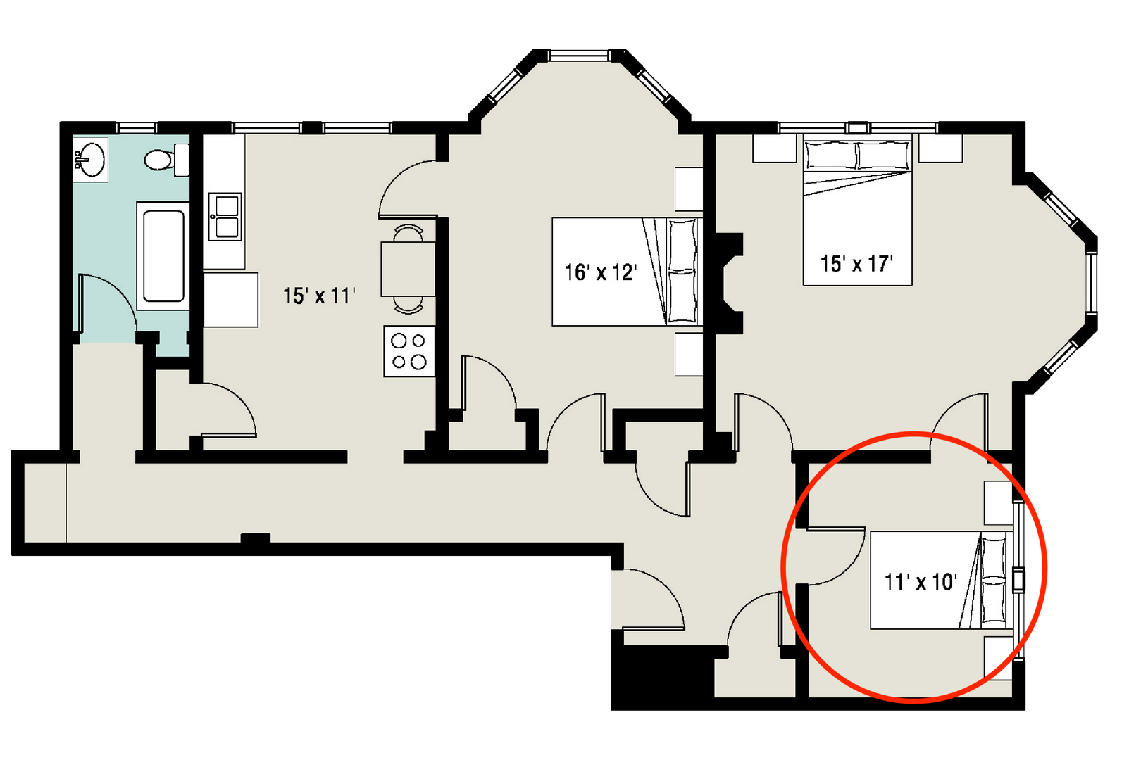 Richmond Apartment: 900 W. Franklin Street