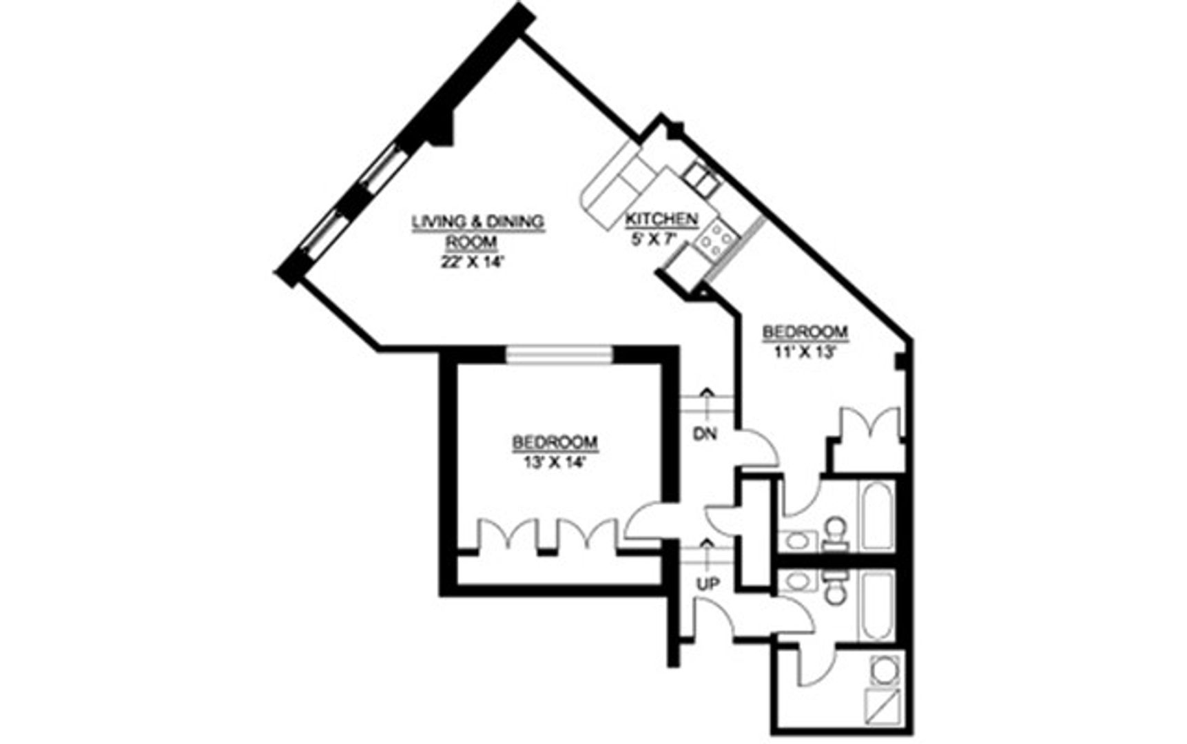 Cleveland Apartment: 1300 West Ninth Street