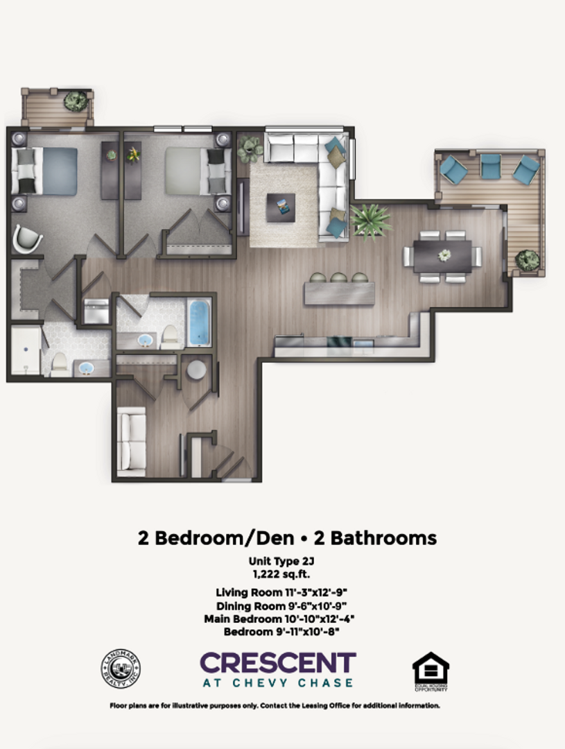 Chevy Chase Apartment: 3929 Landmark Court