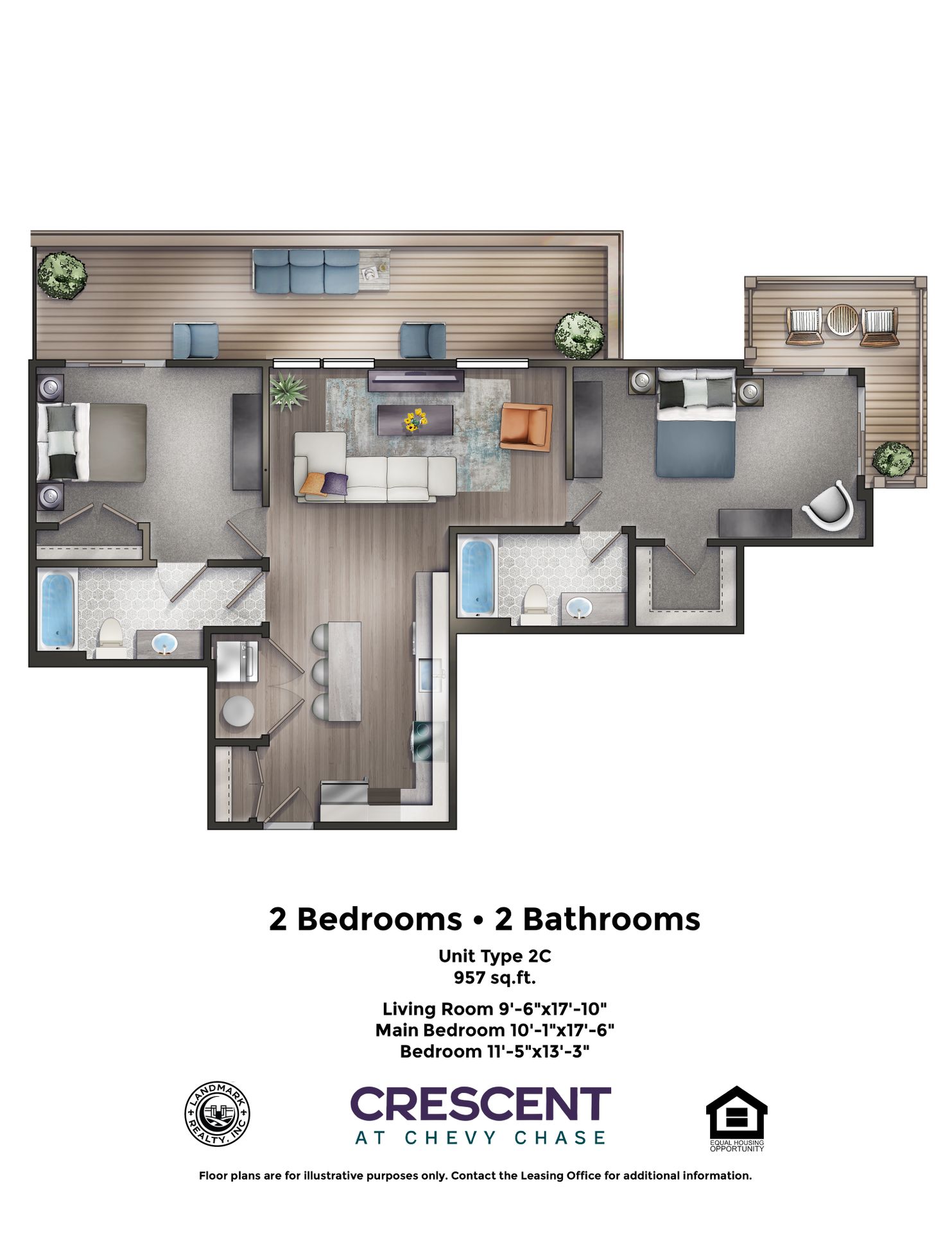 Chevy Chase Apartment: 3929 Landmark Court