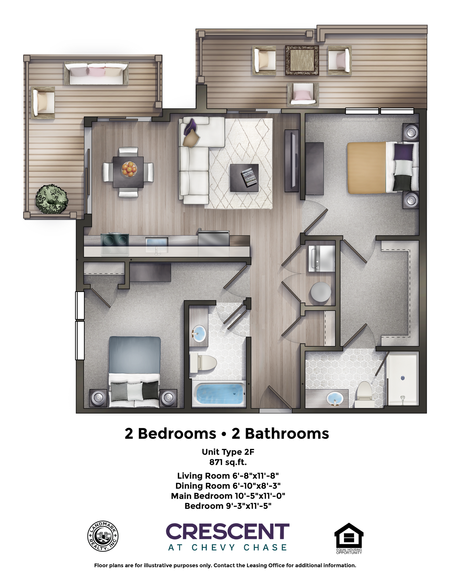 Chevy Chase Apartment: 3929 Landmark Court