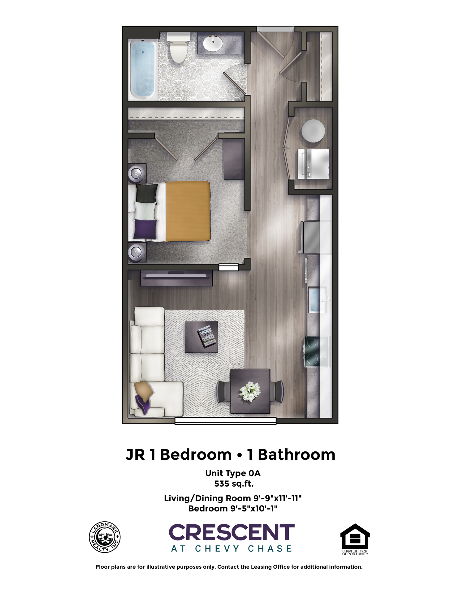 Chevy Chase Apartment: 3929 Landmark Court