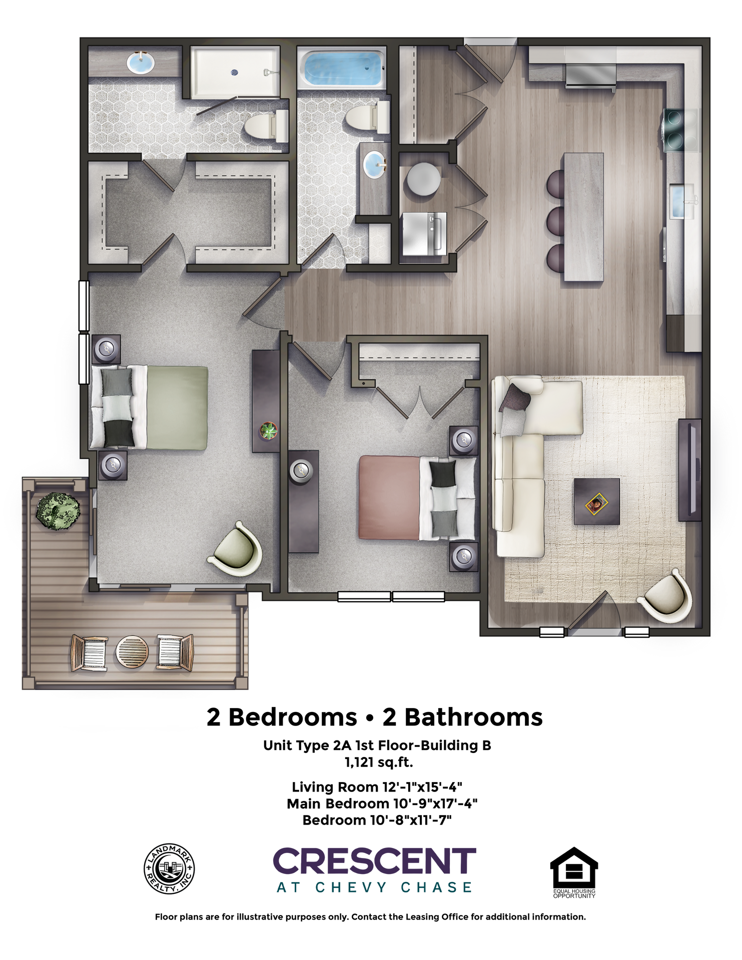 Chevy Chase Apartment: 3929 Landmark Court