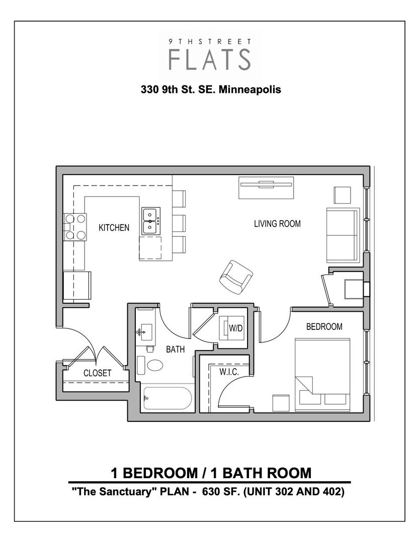 Minneapolis Apartment: 330 SE 9th St.