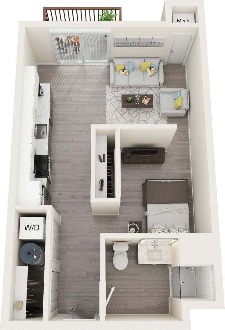 Mt Prospect Apartment: 10 N Main St