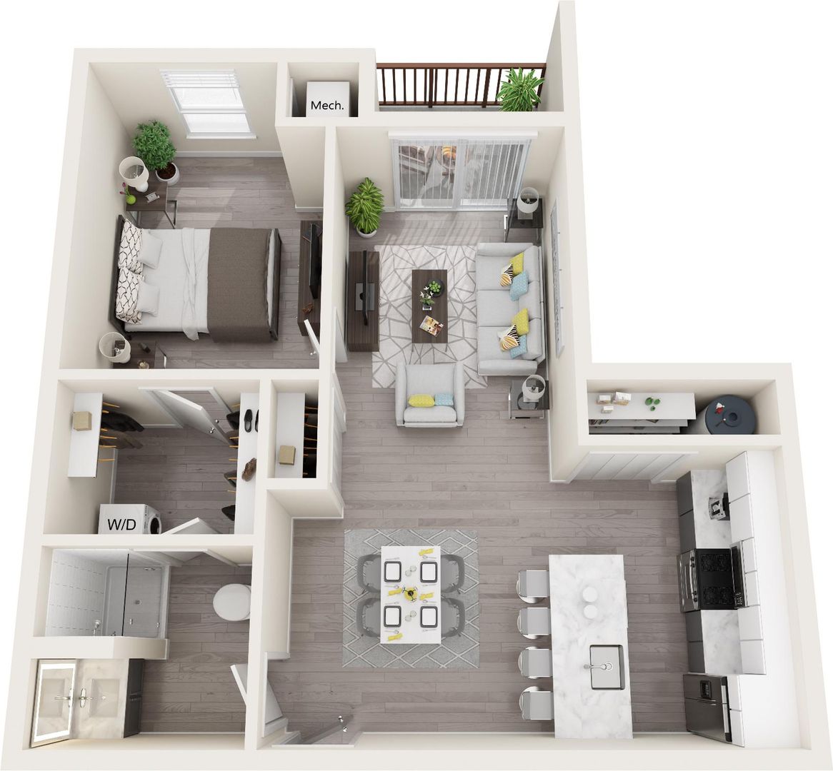 Mt Prospect Apartment: 10 N Main St