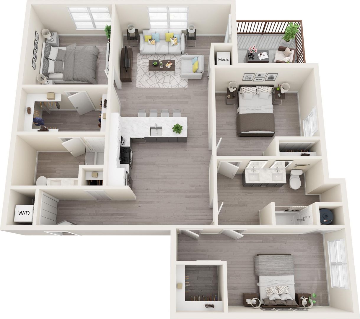 Mt Prospect Apartment: 10 N Main St