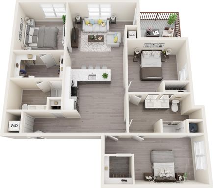 Archer 3 Bed A