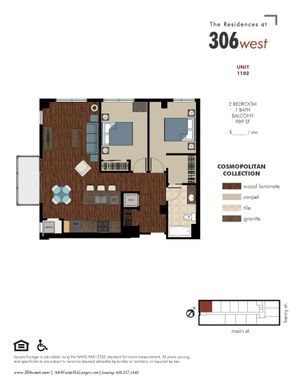 Beautiful Two Bedroom One Bath Top Floor – photo 1