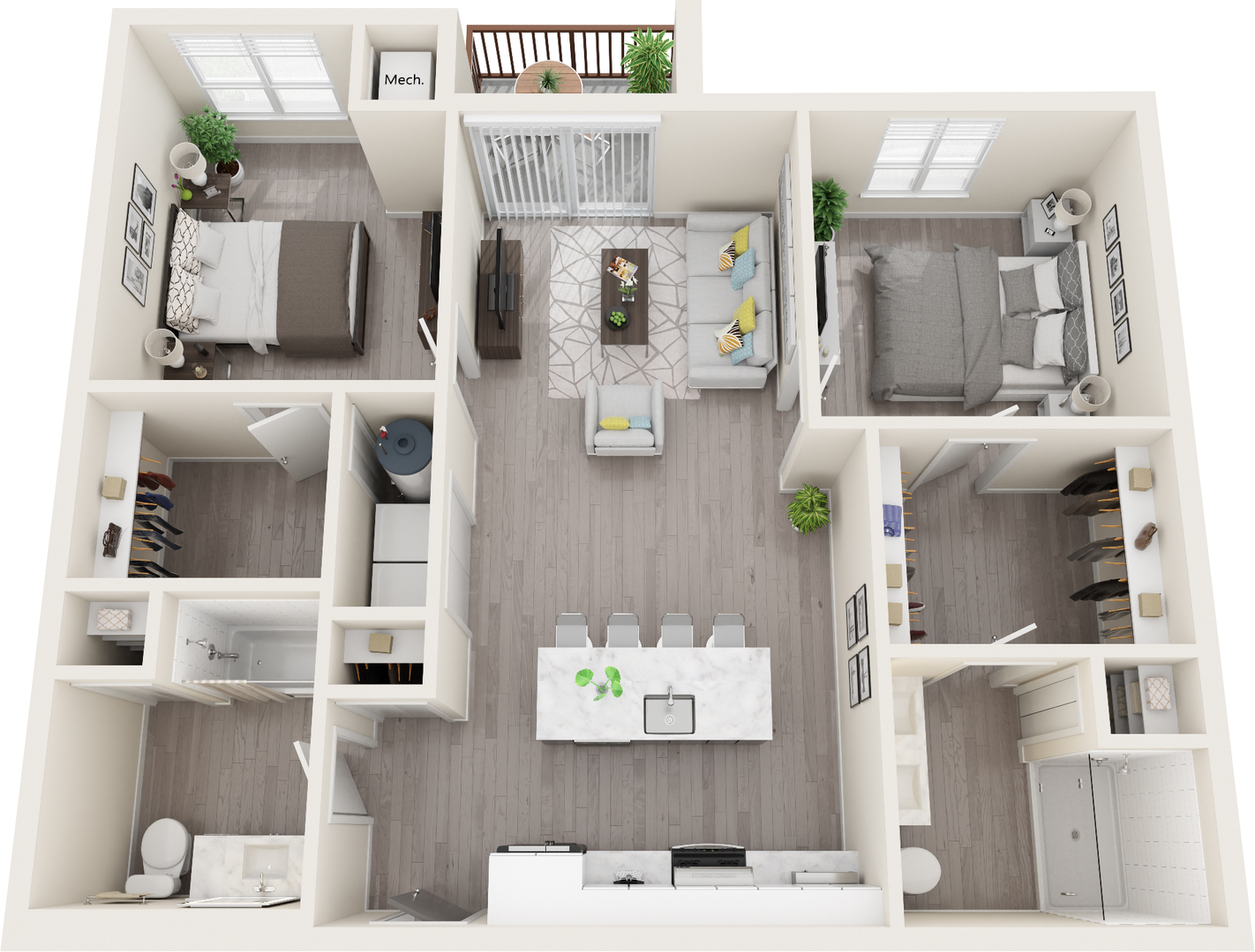 Mt Prospect Apartment: 10 N Main St