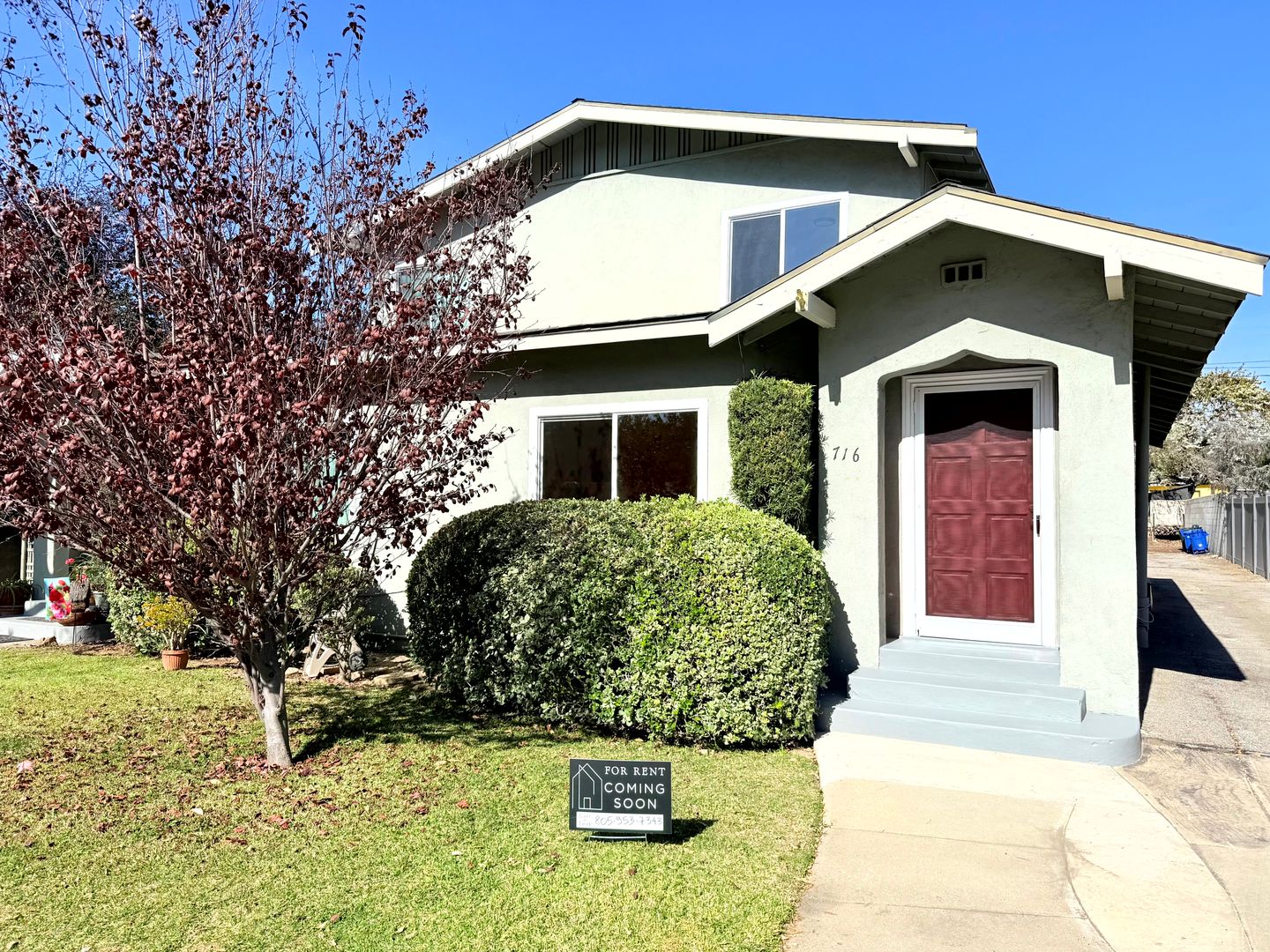 South Pasadena Apartment: 714-716 El Centro Street