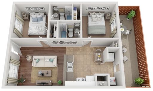 LaSalle Villas 2/2 – photo 1