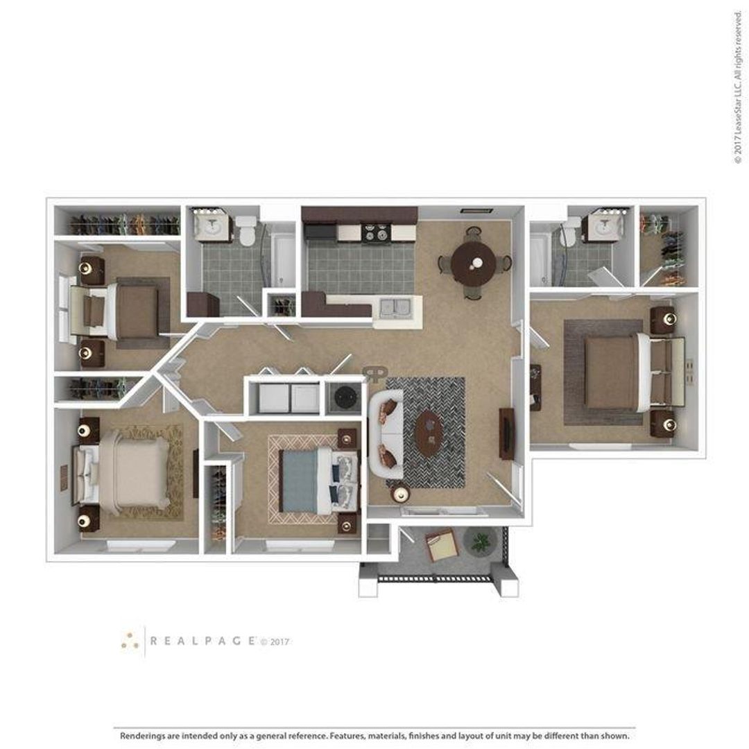 Sun Valley Apartment: 4005 Moorpark Ct