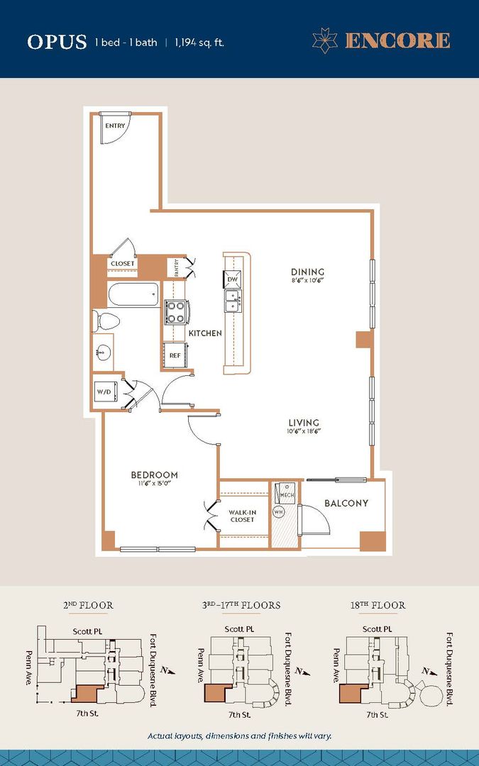 Pittsburgh Apartment: 100 7th Street