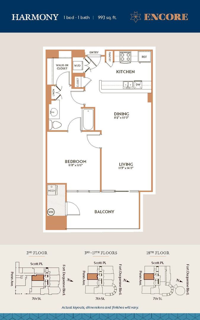 Pittsburgh Apartment: 100 7th Street