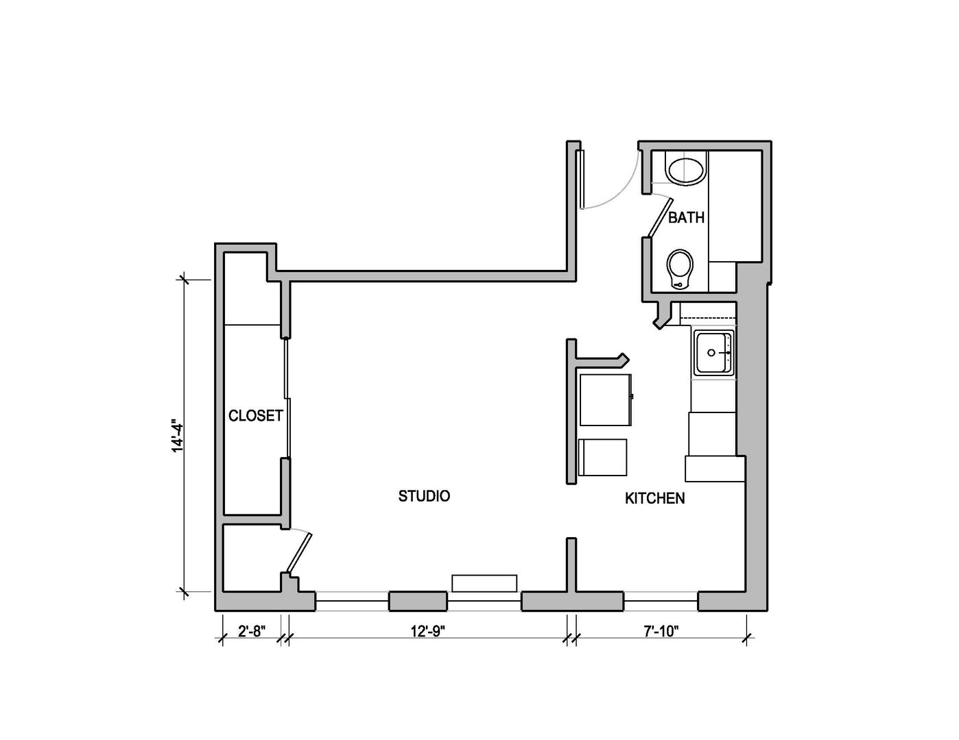 Los Angeles Apartment: 801 S Gramercy Drive