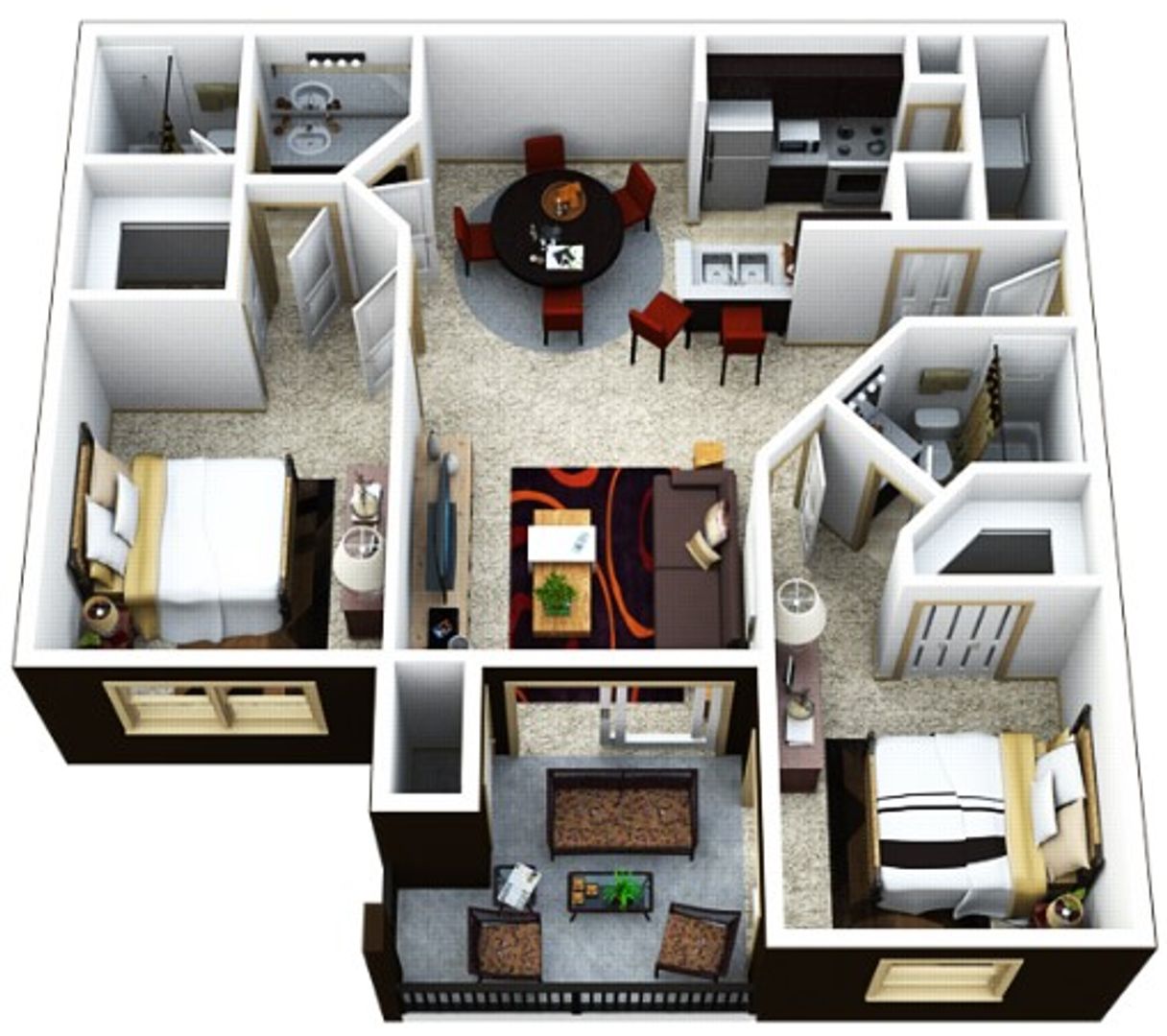 Hollywood Apartment: 3101 Emerald Pointe Drive