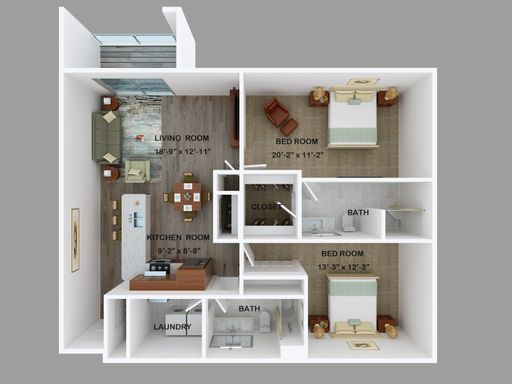 OFFERING 2 MONTH FREE ON A SIGNED 18 MONTH LEASE! Plus Free Spectrum Wireless Internet and Cable. (Exclusions apply) – photo 1