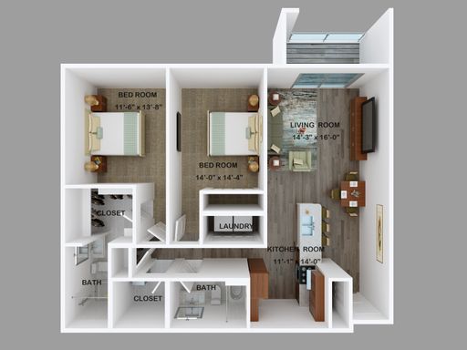 Offering two months free on a signed 18 month lease. Free Spectrum wireless Internet and cable for the term of the lease. – photo 1