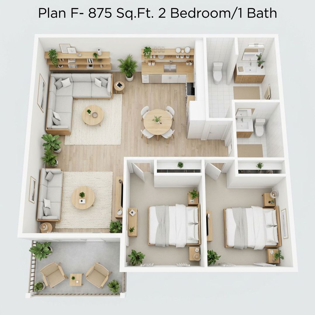 Houston Apartment: 4222 Lockfield St