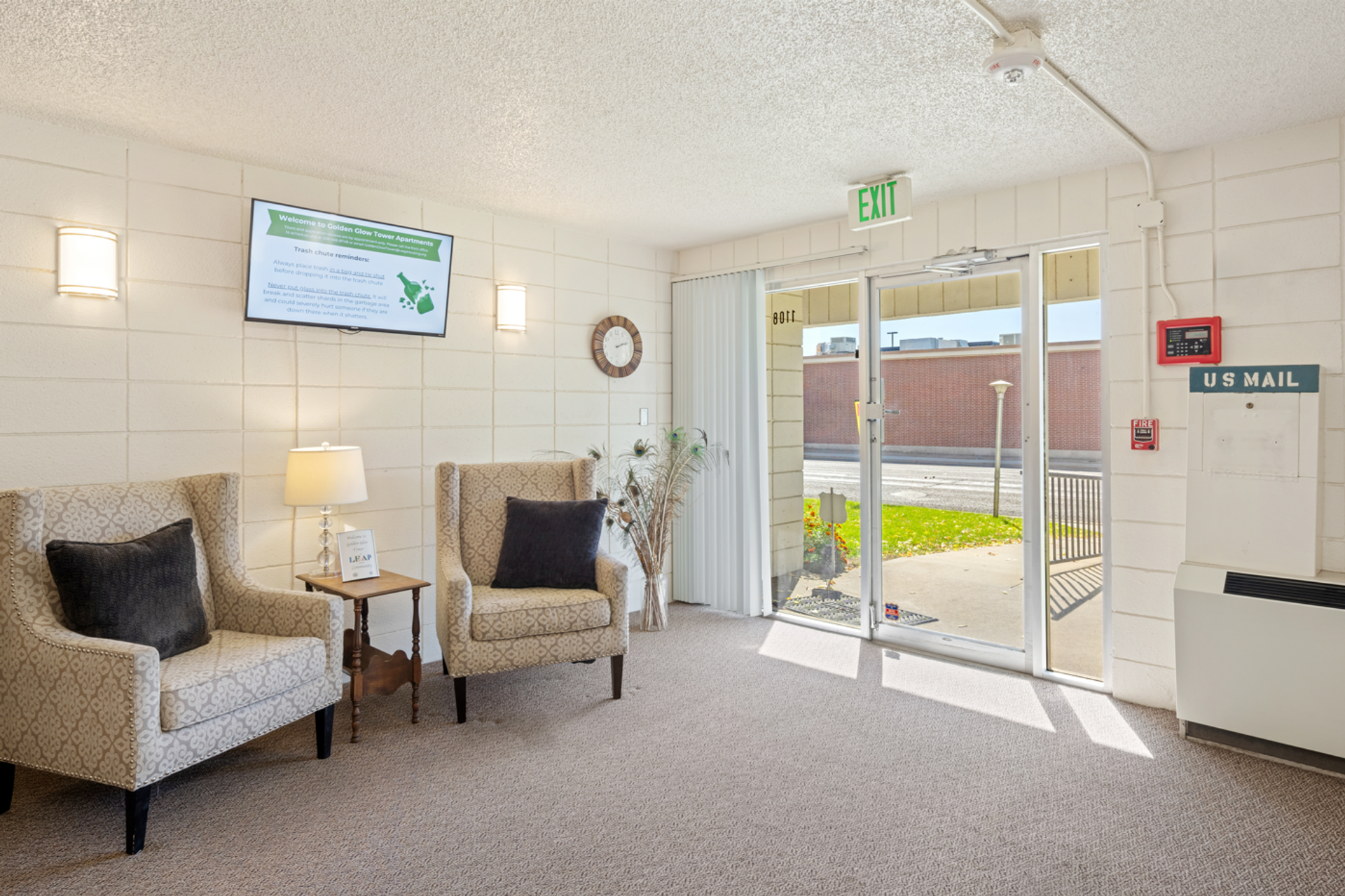 Lobby at Golden Glow Tower Studio Apartment (4 of 6)