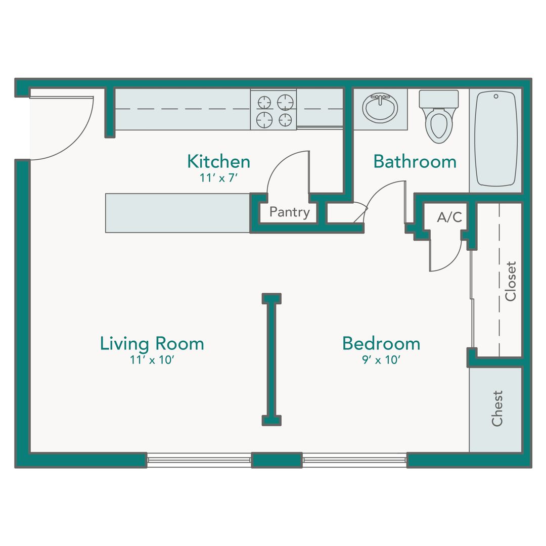 Houston Apartment: 10950 Westbrae Parkway
