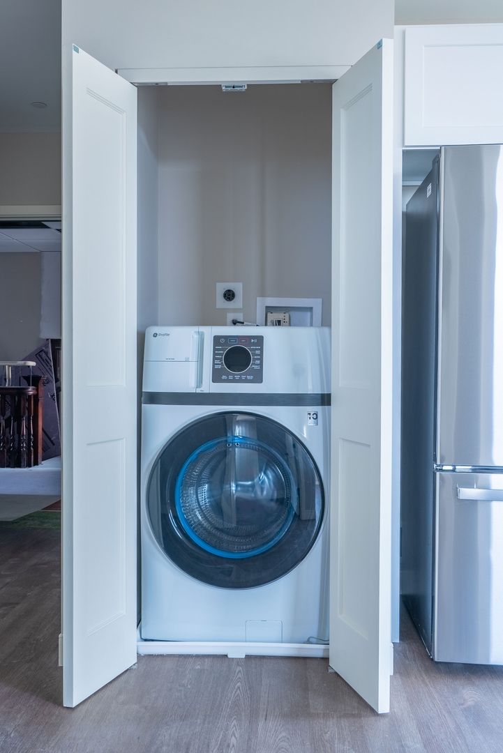 Laundry room at Penthouse Corner w/ Unmatched Views - 5th floor - 1 bed/1 bath - $2395 - Downtown (2 of 3)