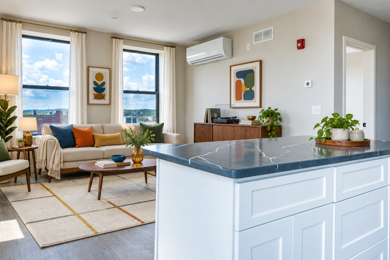 Penthouse Corner w/ Unmatched Views - 5th floor - 1 bed/1 bath - $2395 - Downtown Manchester 5 of 12