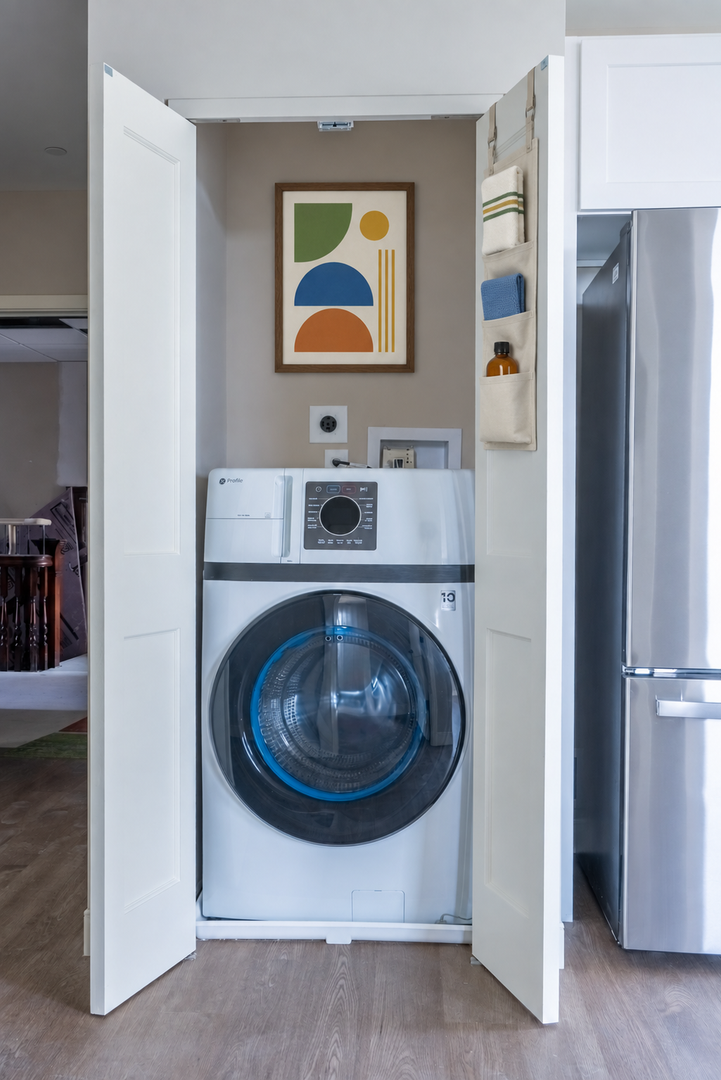Laundry room at Penthouse Corner w/ Unmatched Views - 5th floor - 1 bed/1 bath - $2395 - Downtown (3 of 3)