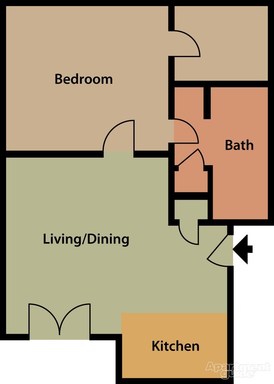 Experience Luxury Living in the Country at Country Shores Apartments-LG 1BR's Image