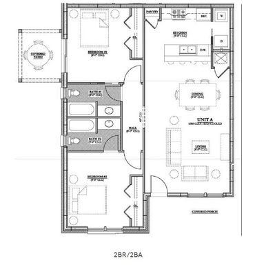 2 bed 2 bath apartment, close to TCC! Available August 2026!! – photo 1