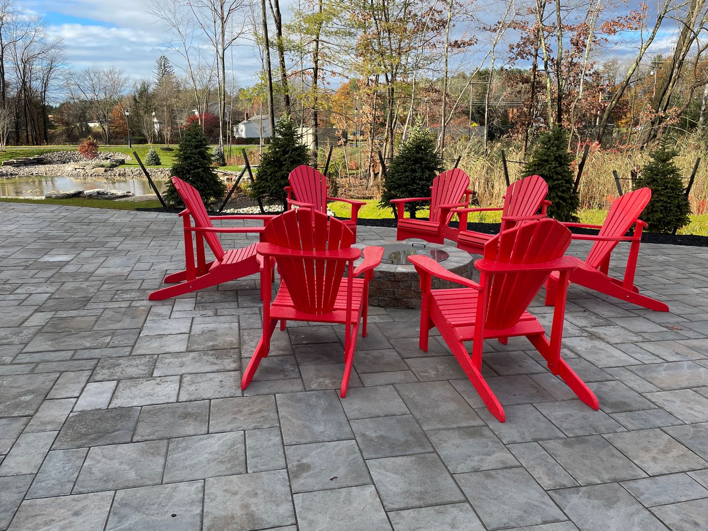 Grill area at The Preserve at West Creek (3 of 8)