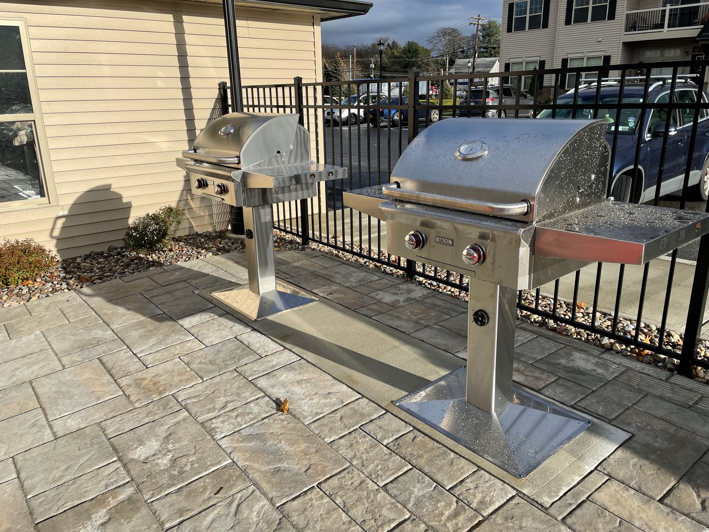 Grill area at The Preserve at West Creek (8 of 8)