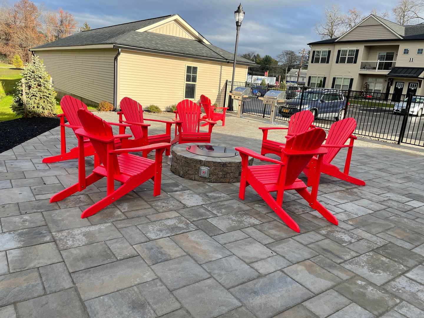Grill area at The Preserve at West Creek (2 of 8)