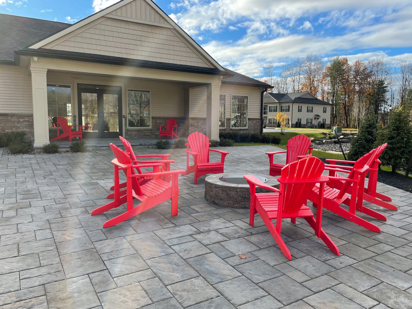 Grill area at The Preserve at West Creek (4 of 8)