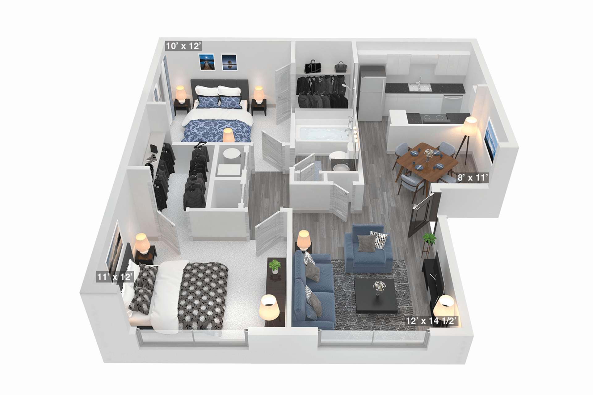 Alice Apartment: 110 S Stadium Road