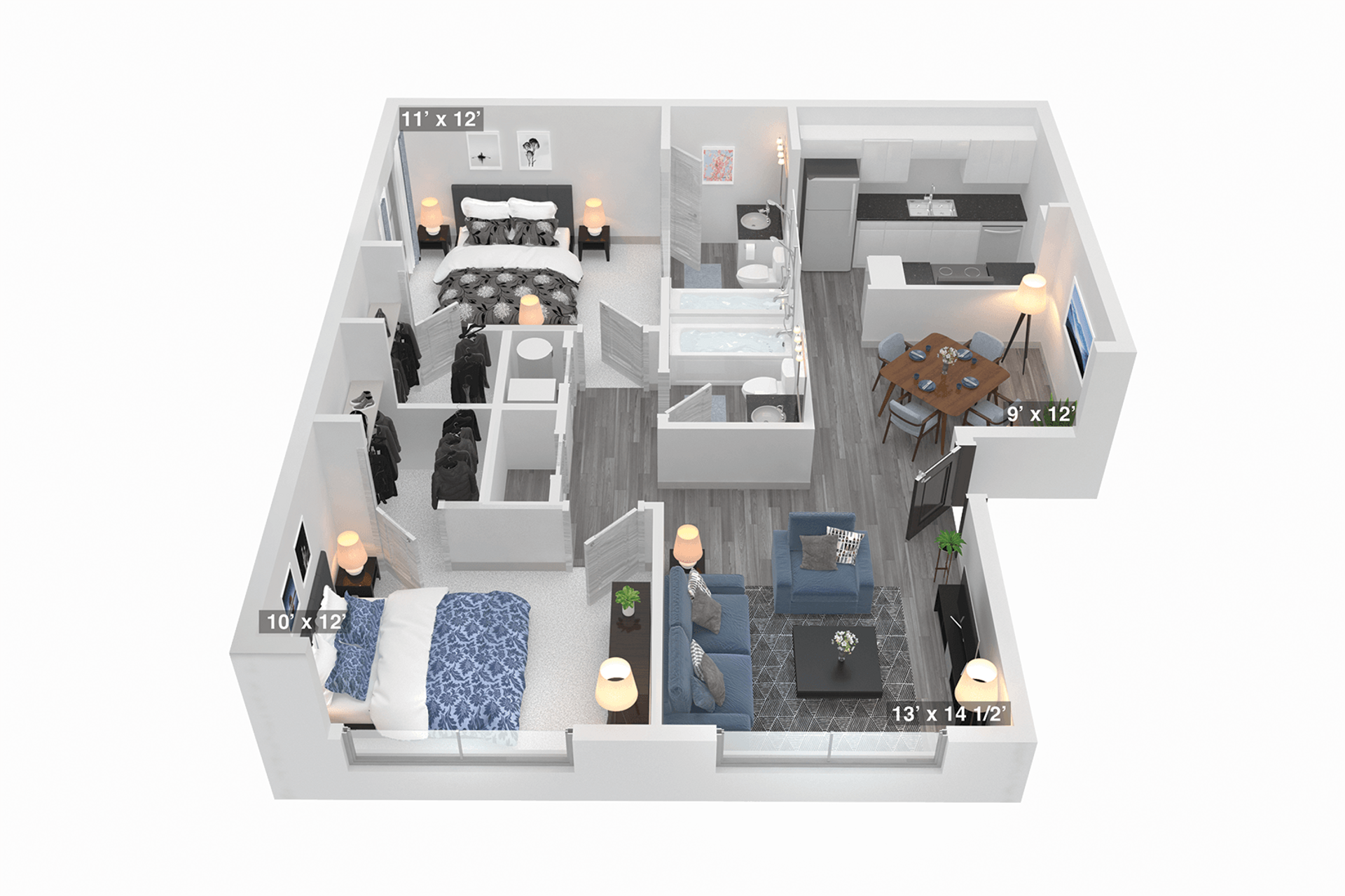 Alice Apartment: 110 S Stadium Road