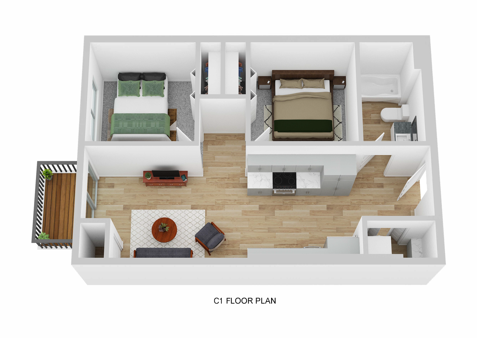 St. Paul Apartment: 2063 Marshall Ave.