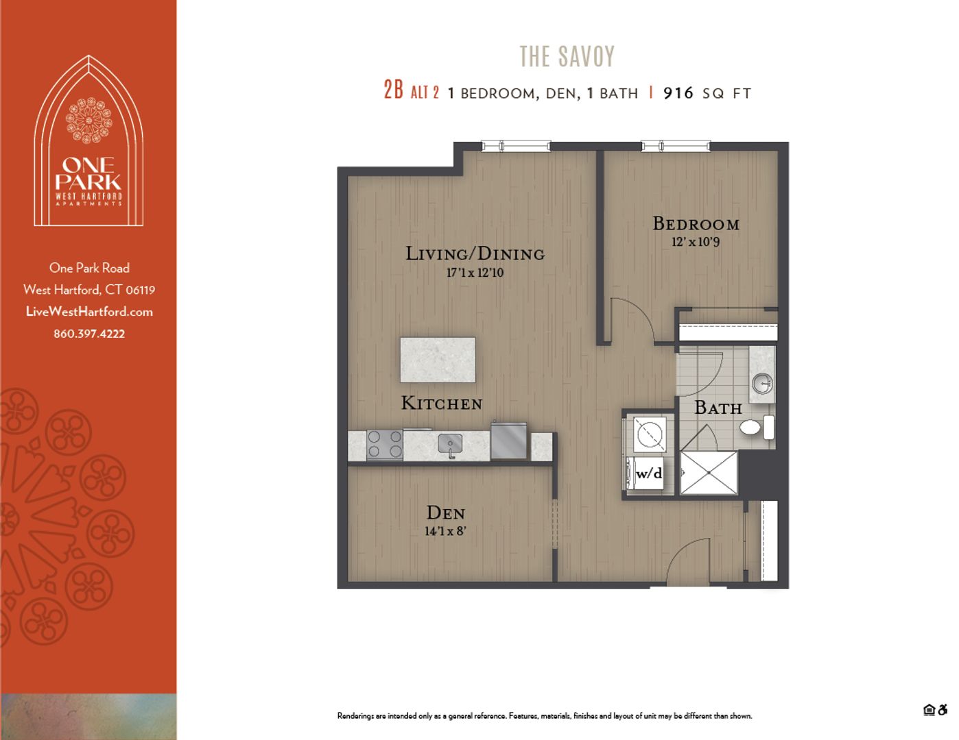 West Hartford Apartment: 1 Park Rd