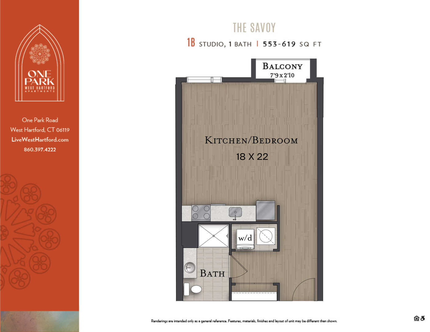 West Hartford Apartment: 1 Park Rd