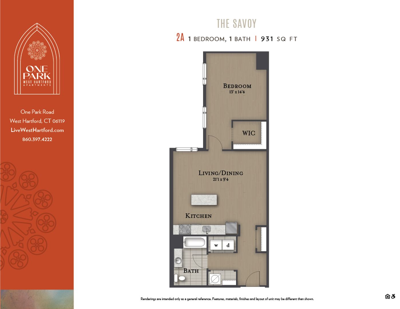 West Hartford Apartment: 1 Park Rd