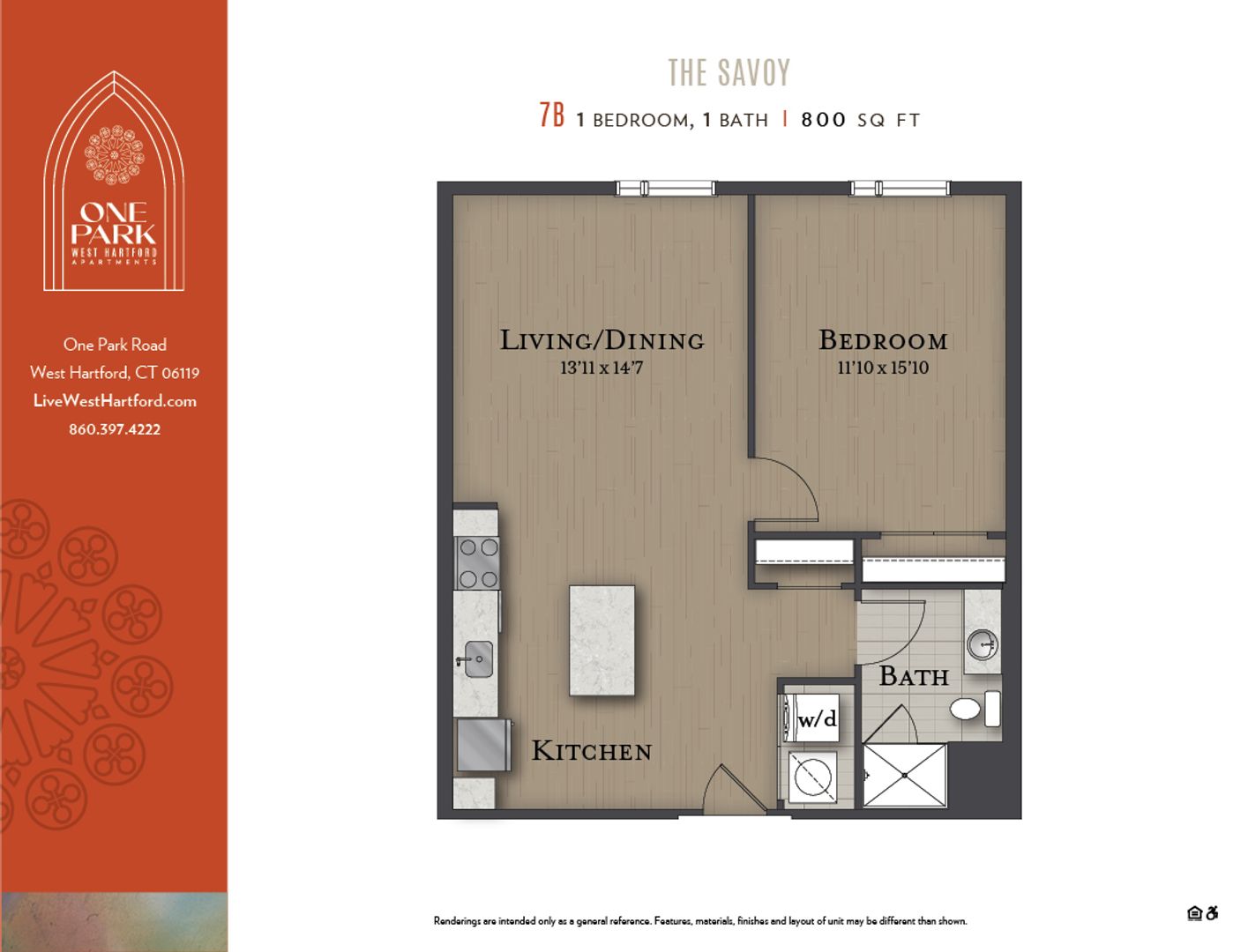 West Hartford Apartment: 1 Park Rd