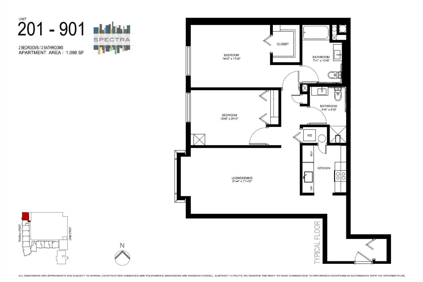 Hartford Apartment: 100 Trumbull St, 41 Lewis St, 25-27 Lewis St, 31-33 Lewis St